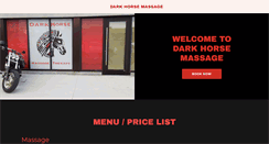 Desktop Screenshot of darkhorsemassage.com